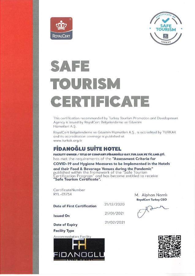 Fidanoglu Suite Hotel Kesan Kültér fotó